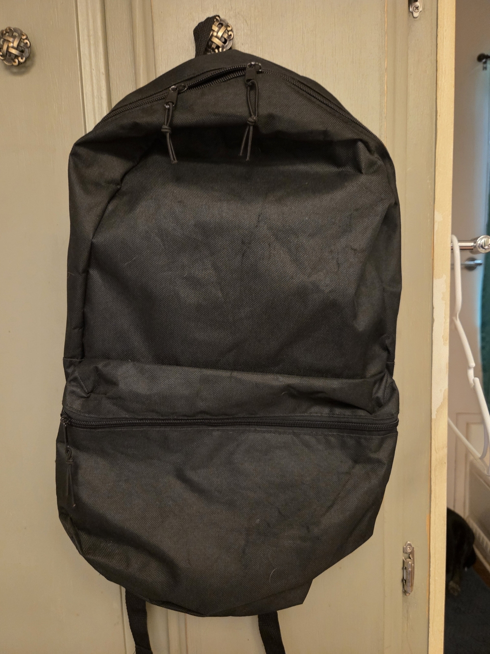 Classic Black Backpack - Versatile Daily Carry